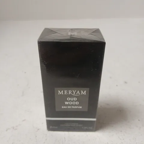 BOXED AND SEALED MERYAM OUD WOOD EAU DE PARFUM - 30ML