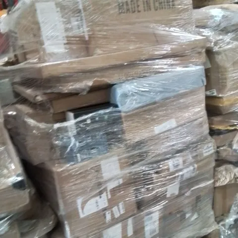 PALLET OF ASSORTED HOUSEHOLD GOODS AND PRODUCTS TO INCLUDE;BLENDER,COFFEE GRINDING MACHINE,CARPLAY MONITOR