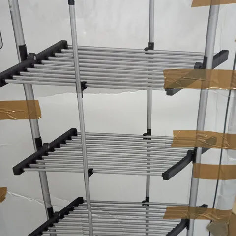3 TIER BLACK + DECKER HEATED AIRER - CHROME (COLLECTION ONLY)