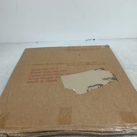 WORKTOP SAVER 60X52CM β BLACK