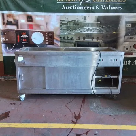 PARRY HOT18BM HOT CUPBOARD WITH BAIN MARIE TOP