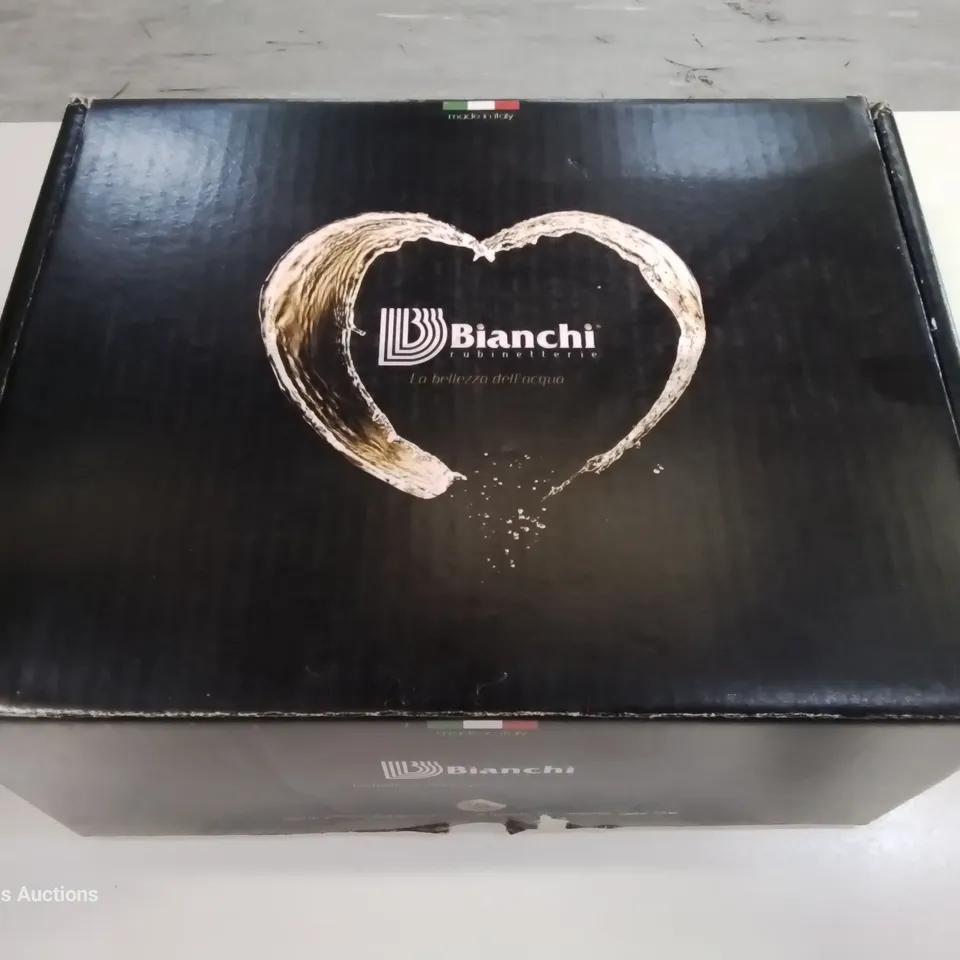 BOXED BIANCHI DIAMOND CHROME WASH BIDET MIXER WITH AUTOMATIC POP UP WASTE