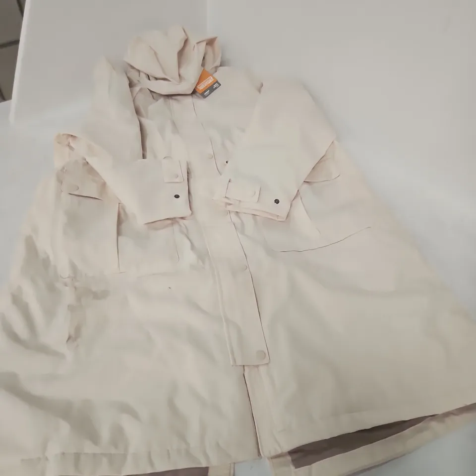 Regatta Great Outdoors Waterproof Breathable Jacket – Beige, UK 20 (EU 46) Women's