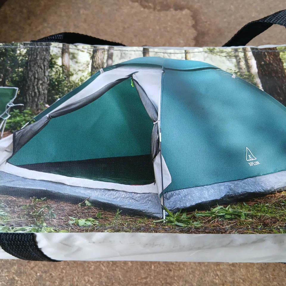 XPLOR 4 PERSON TENT – 210CM X 240CM X 130CM