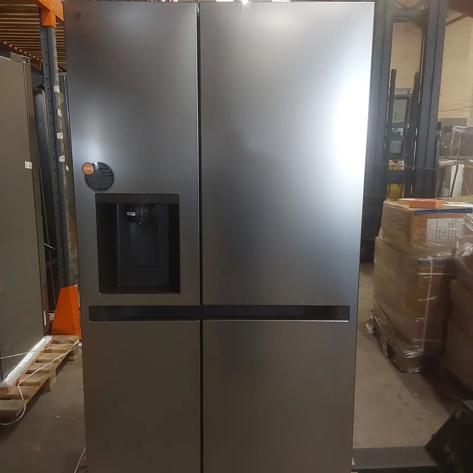 LG GSLC41PYPE FREESTANDING 60/40 AMERICAN FRIDGE FREEZER, SILVER