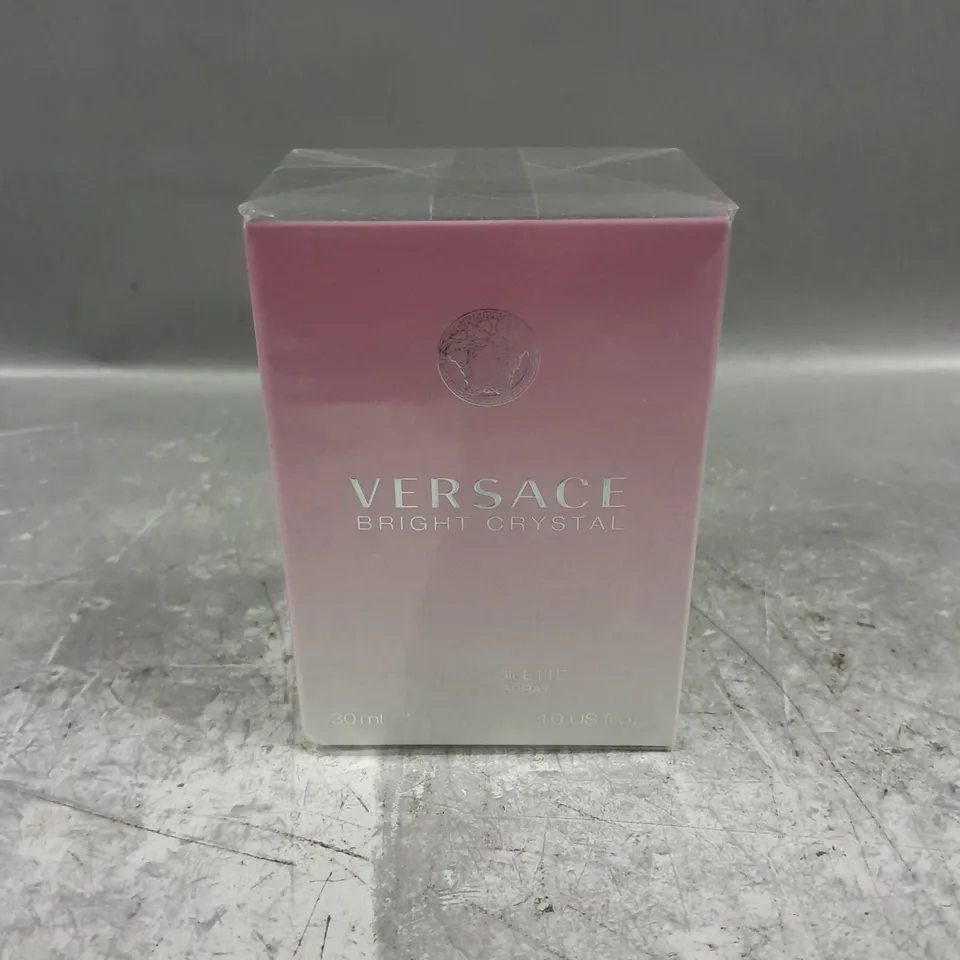 BOXED SEALED VERSACE BRIGHT CRYSTAL EAU DE TOILETTE - 30ML