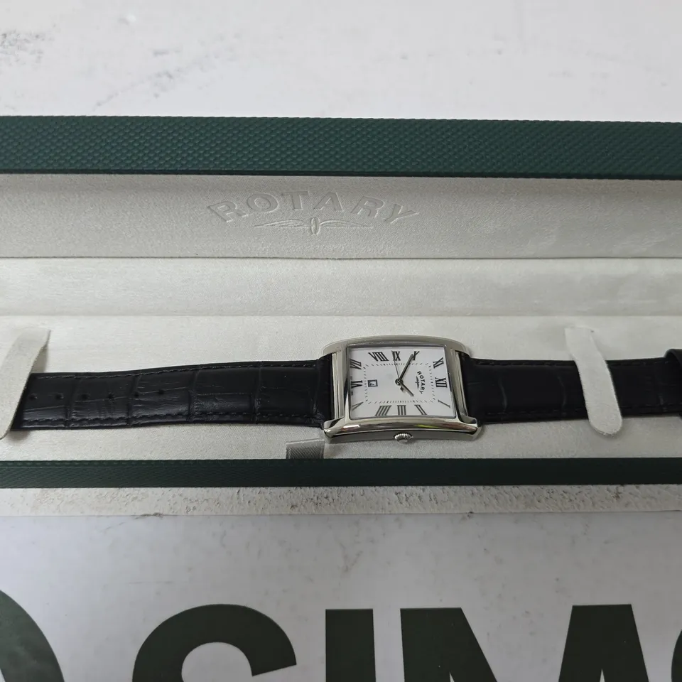 ROTARY WRISTWATCH IN PRESENTATION BOX