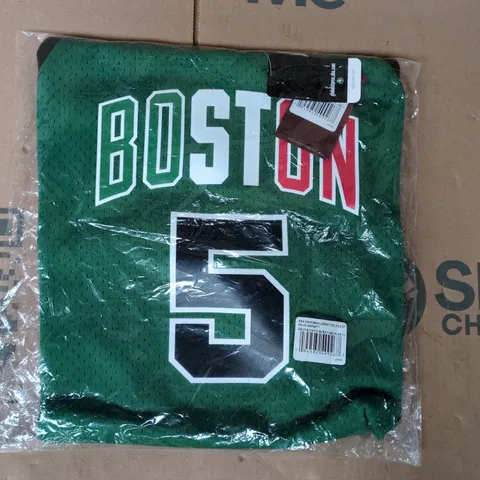 BAGGED MITCHELL & MENS NBA SWINGMAN JERSEY CELTICS 07 KEVIN GARNETT SIZE LARGE
