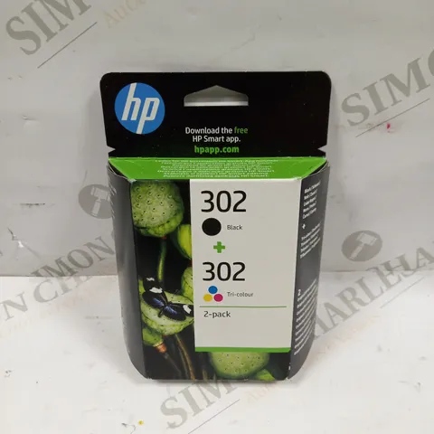 HP 302 BLACK AND TRI-COLOUR STANDARD YIELD INK COMBO