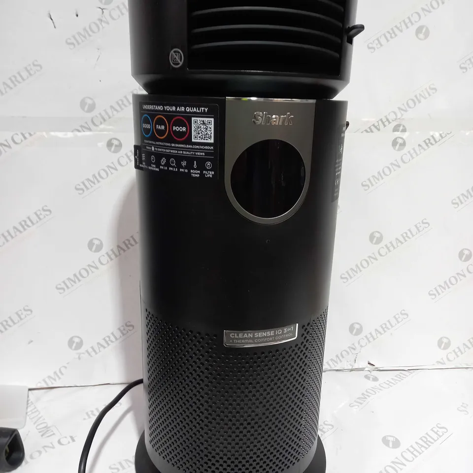 SHARK 3-IN-1 AIR PURIFIER, HEATER & FAN HC450