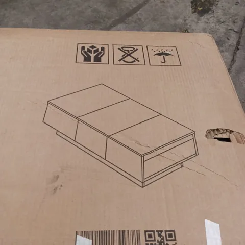 BOXED COFFEE TABLE - BLACK (1 BOX) 