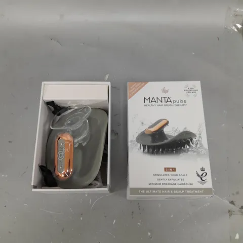 BOXED MANTA PULSE FLEXIBLE HAIRBRUSH