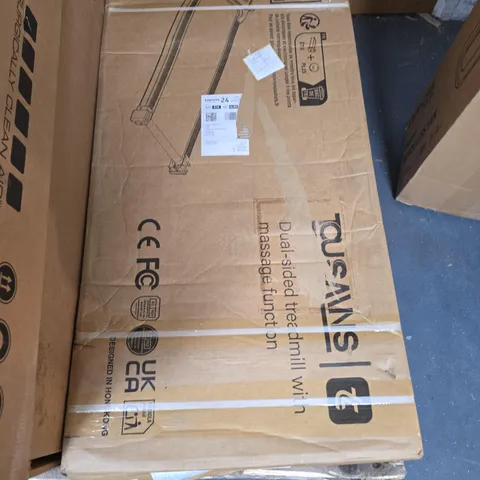TOUSAINS DUAL-SIDED TREADMILL WITH MASSAGE FUNCTION - BOXED