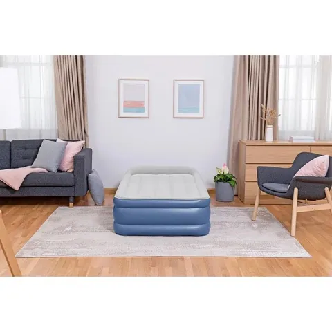 BOXED BESTWAY INFLATABLE AIR BED WITH PUMP