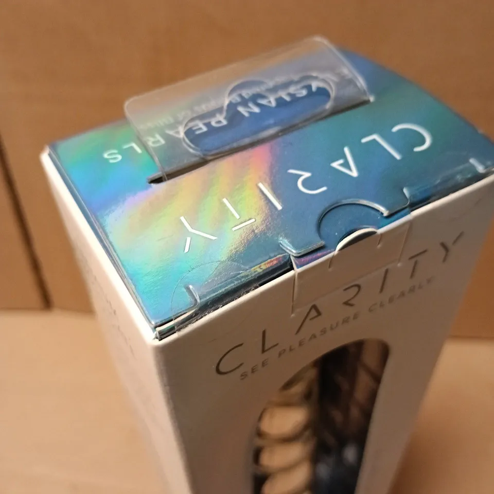 CLARITY ELYSIAN PEARLS TAPERED BEADS OF BLISS