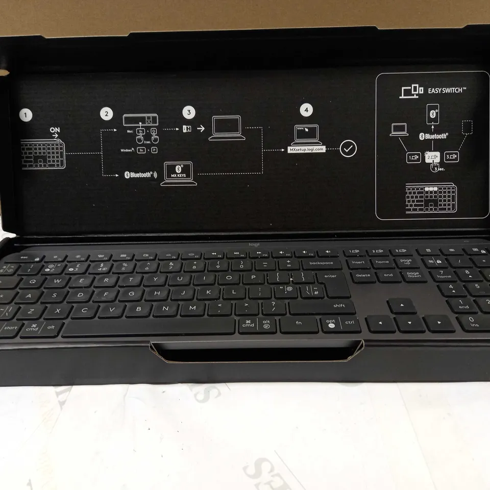LOGITECH MX KEYS ADVANCED WIRELESS ILLUMINATED KEYBOARD