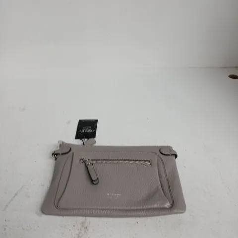 OSPREY LONDON RUBY CROSSBODY BAG – TAUPE GRAINY HIDE