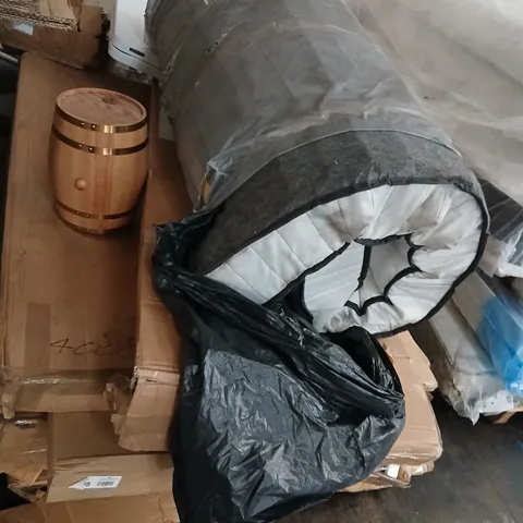 PALLET OF ASSORTED RAW RETURN FURNITURE PARTS