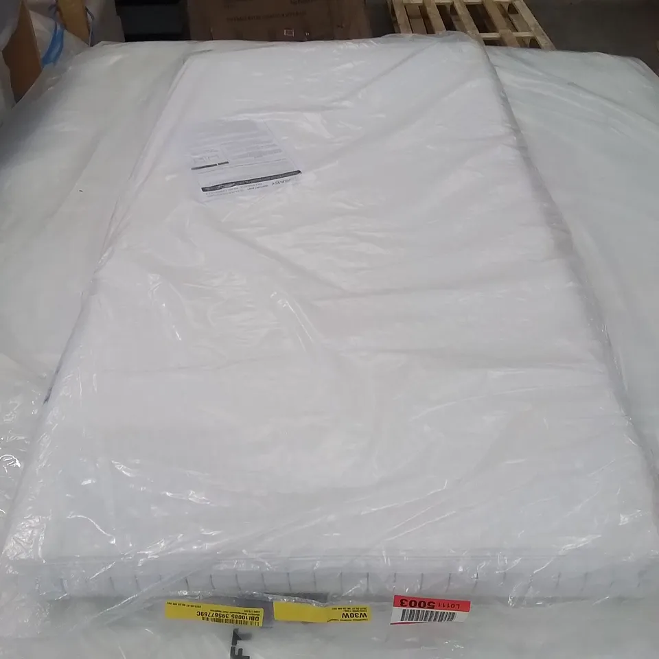 QUALITY BAGGED MOISTURE MANAGEMENT DUAL COT BED MATTRESS 