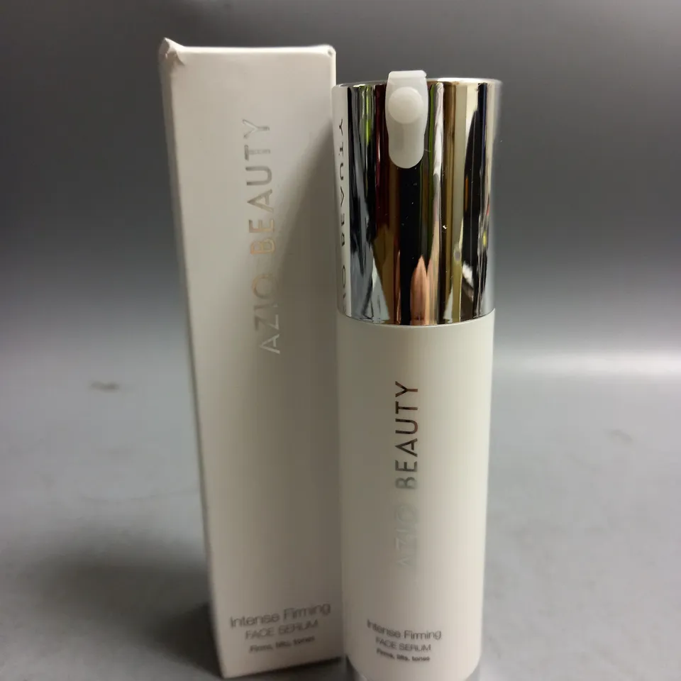 BOXED AND SEALED AZIO BEAUTY INTENSE FIRMING FACE SERUM 50ML