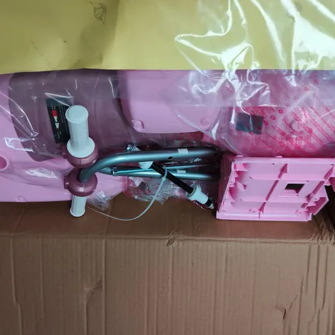 BOXED PINK ELECTRIC TRIKE