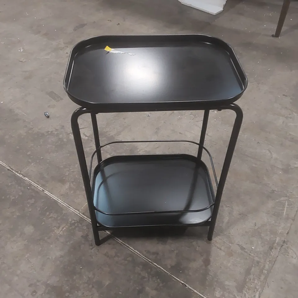 RONDEY TRAY TOP END TABLE COLOUR: BLACK