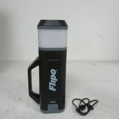 FLIPO PORTABLE FLASHLIGHT ā BLACK