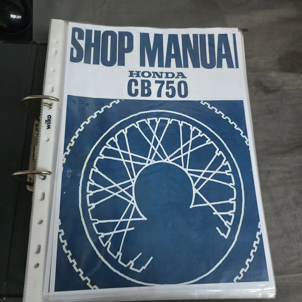 HONDA CB750 SHOP MANUAL – RING-BOUND