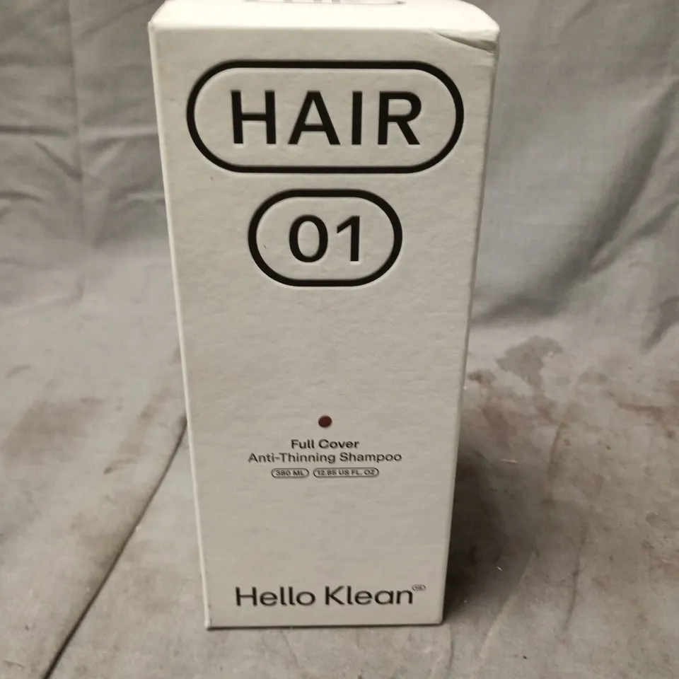HELLO KLEAN HAIR 01 FULL COVER ANTI-THINNING SHAMPOO – 380ML