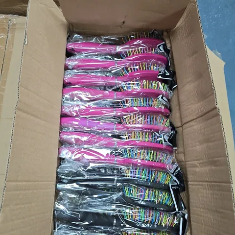LARGE QUANTITY OF APPROXIMATELY 200 ASSORTED HAIRBRUSHES