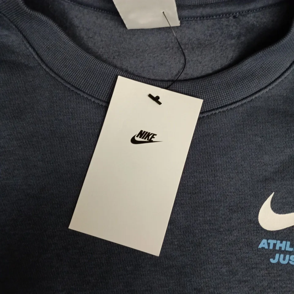 NIKE SWEATSHIRT – NAVY, SIZE L