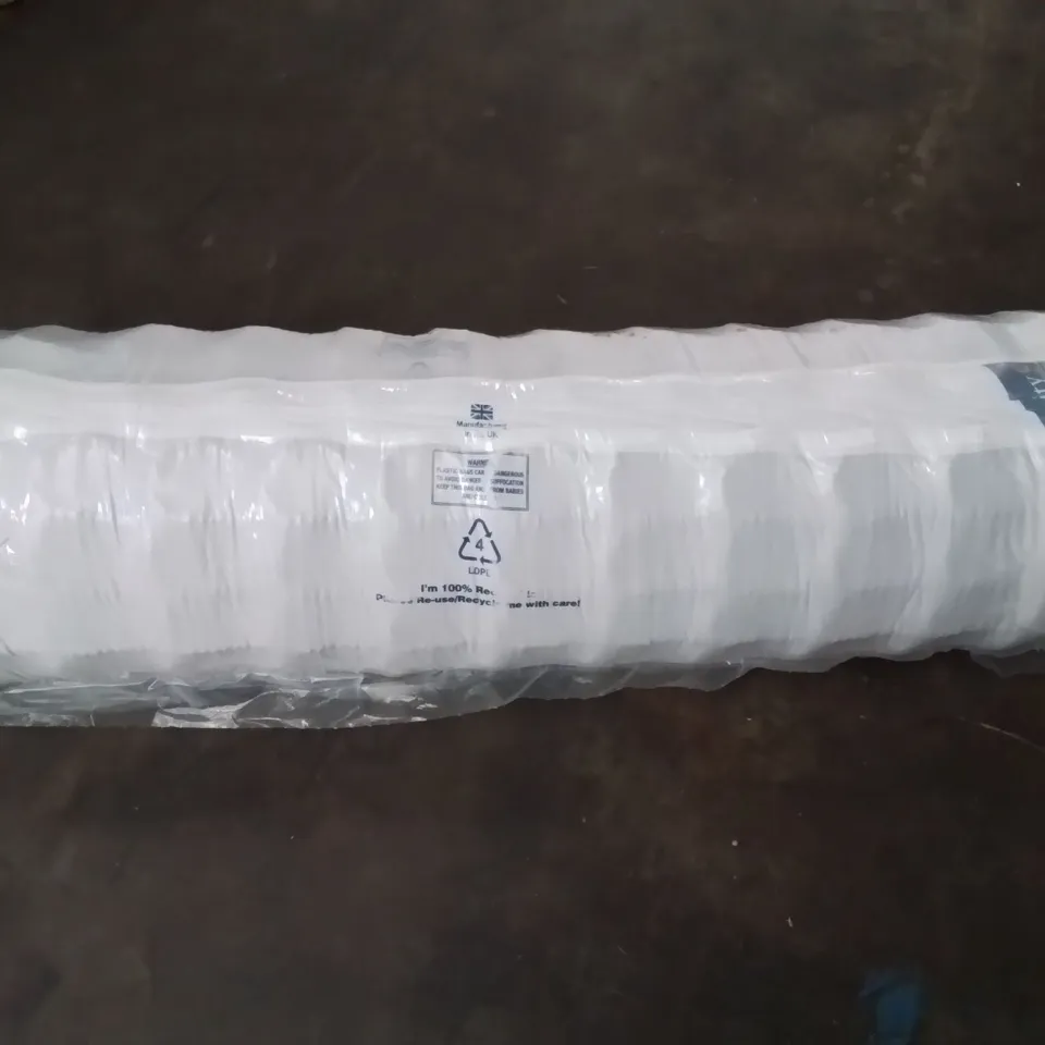 QUALITY BAGGED SERENITY COMFORT COIL SPRING AND ECO-FOAM HYBRID 135cm DOUBLE MATTRESS 
