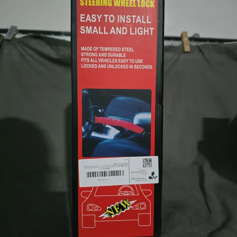 Steering Wheel Lock – Easy to Install, Small and Light (New)