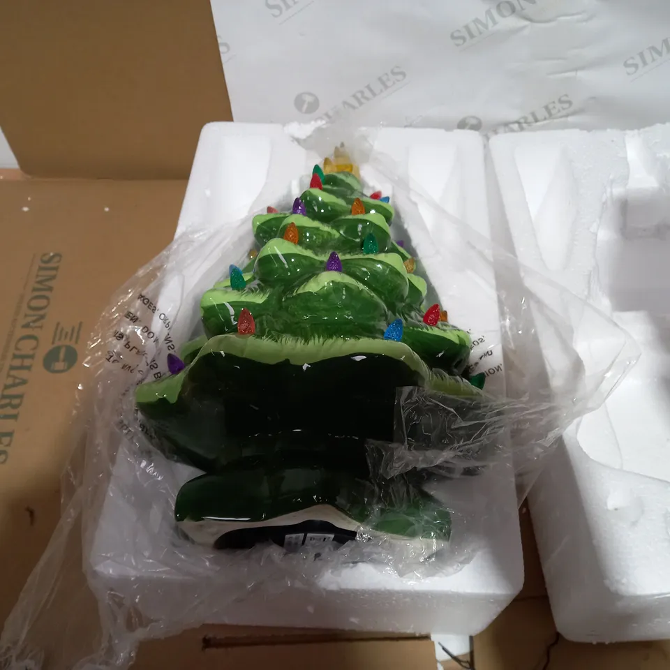 MR CHRISTMAS ILLUMINATED CERAMIC NOSTALGIC TREE