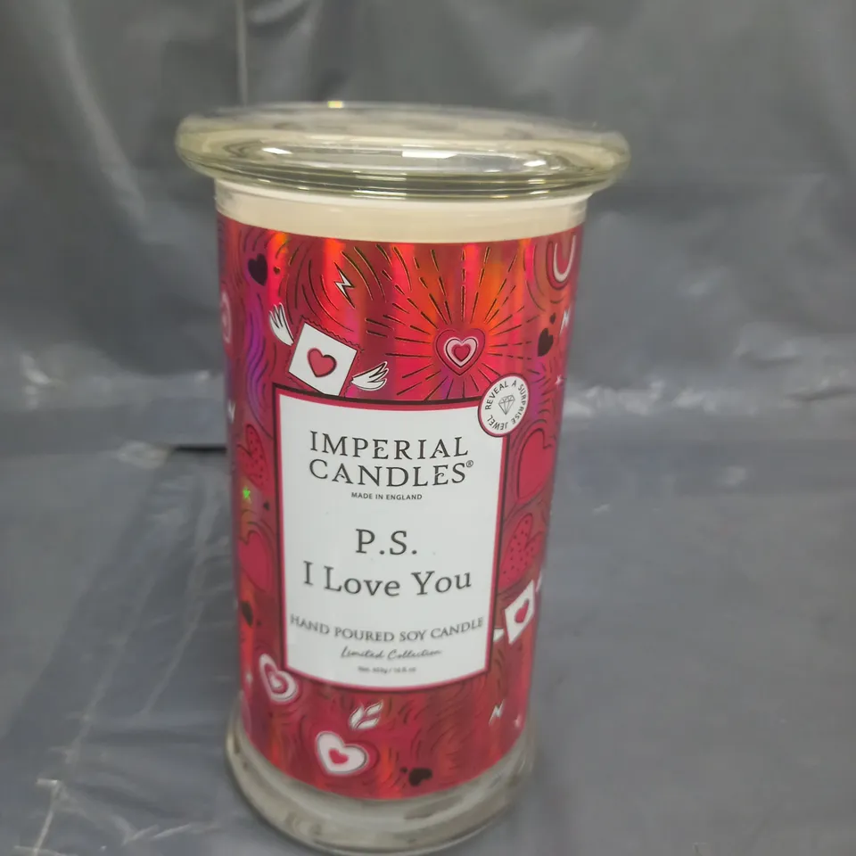 IMPERIAL CANDLES SCENTED CANDLE - COLLECTION ONLY - GLASS 