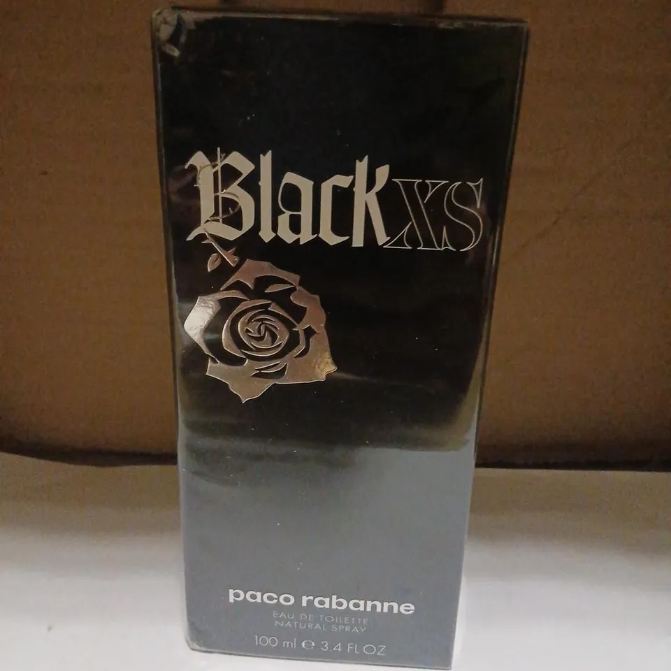 BOXED PACO RABANNE BLACK XS EAU DE TOILETTE 100ML