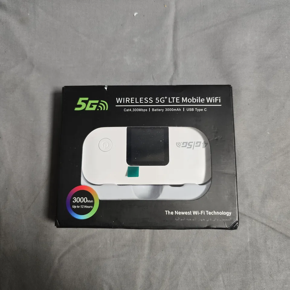 A8-5 WIRELESS 5G LTE MOBILE WIFI HOTSPOT – BOXED 