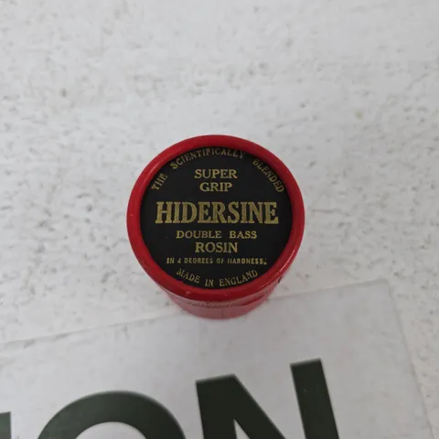 HIDERSINE SUPER GRIP DOUBLE BASS ROSIN – GRADE 2 (MADE IN ENGLAND)