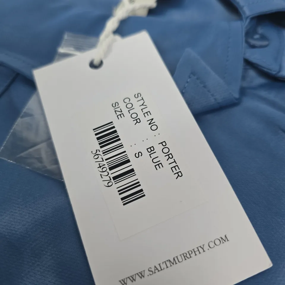 SALT MURPHY BLUE SLEEVELESS TOP – UK SIZE S