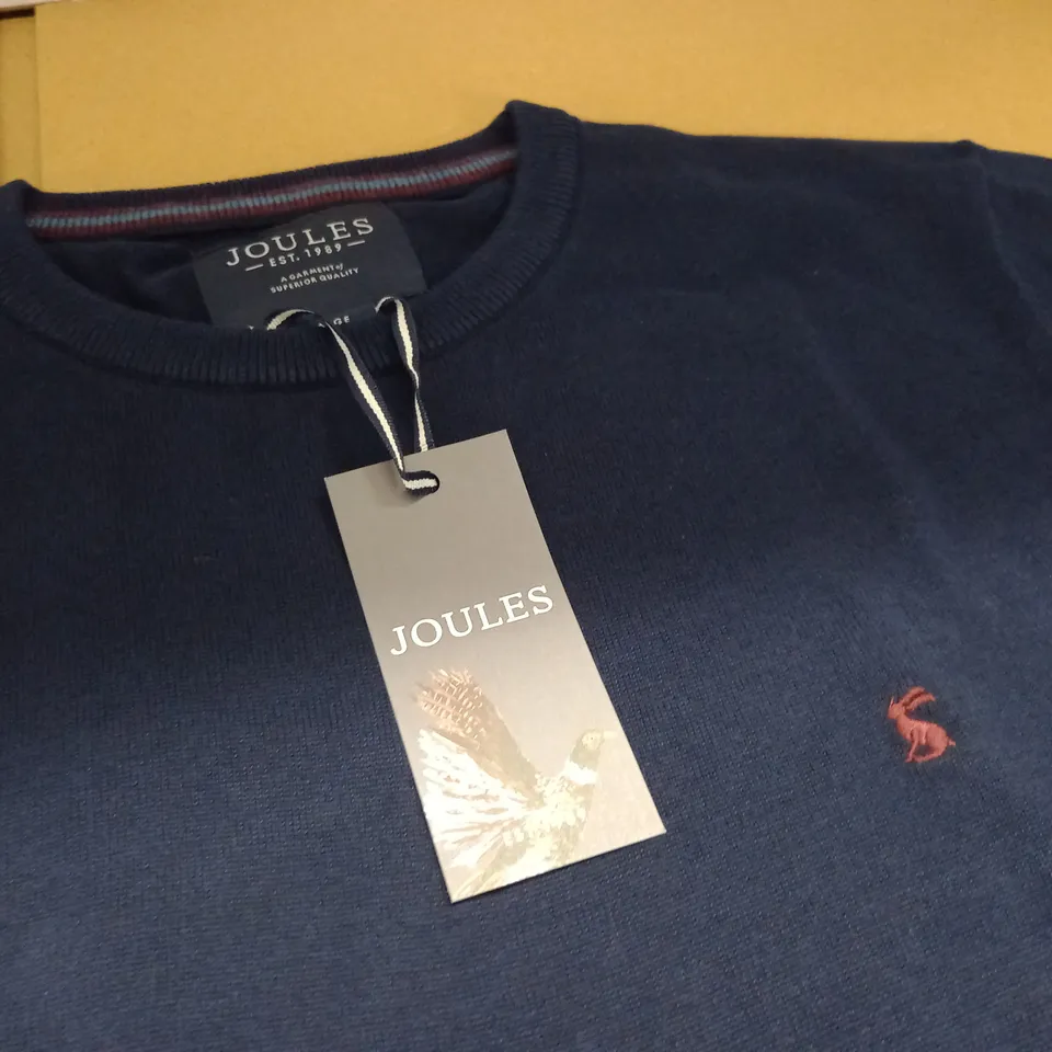 JOULES JARVIS NAVY JUMPER - L