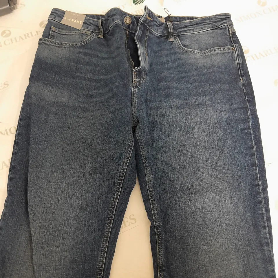 A-FRAME SKINNY DENIM JEANS - W36 L32