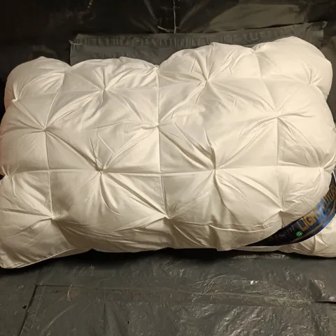 1X BEDROOM PILLOW AND 2X SQUARE PILLOWS