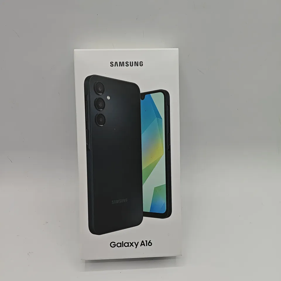 BOXED SAMSUNG GALAXY A16 4/128GB IN BLACK - SM-A165F