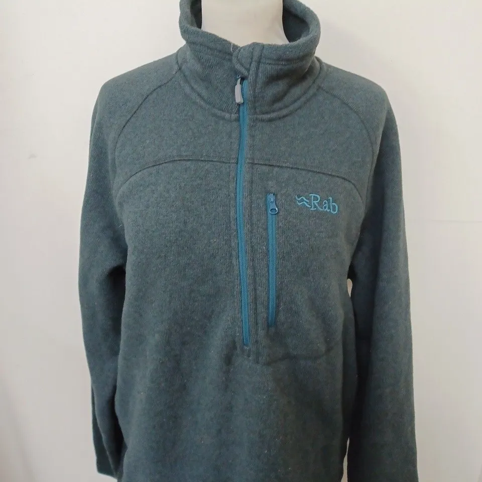 RAB HALF ZIP FLEECE SIZE L