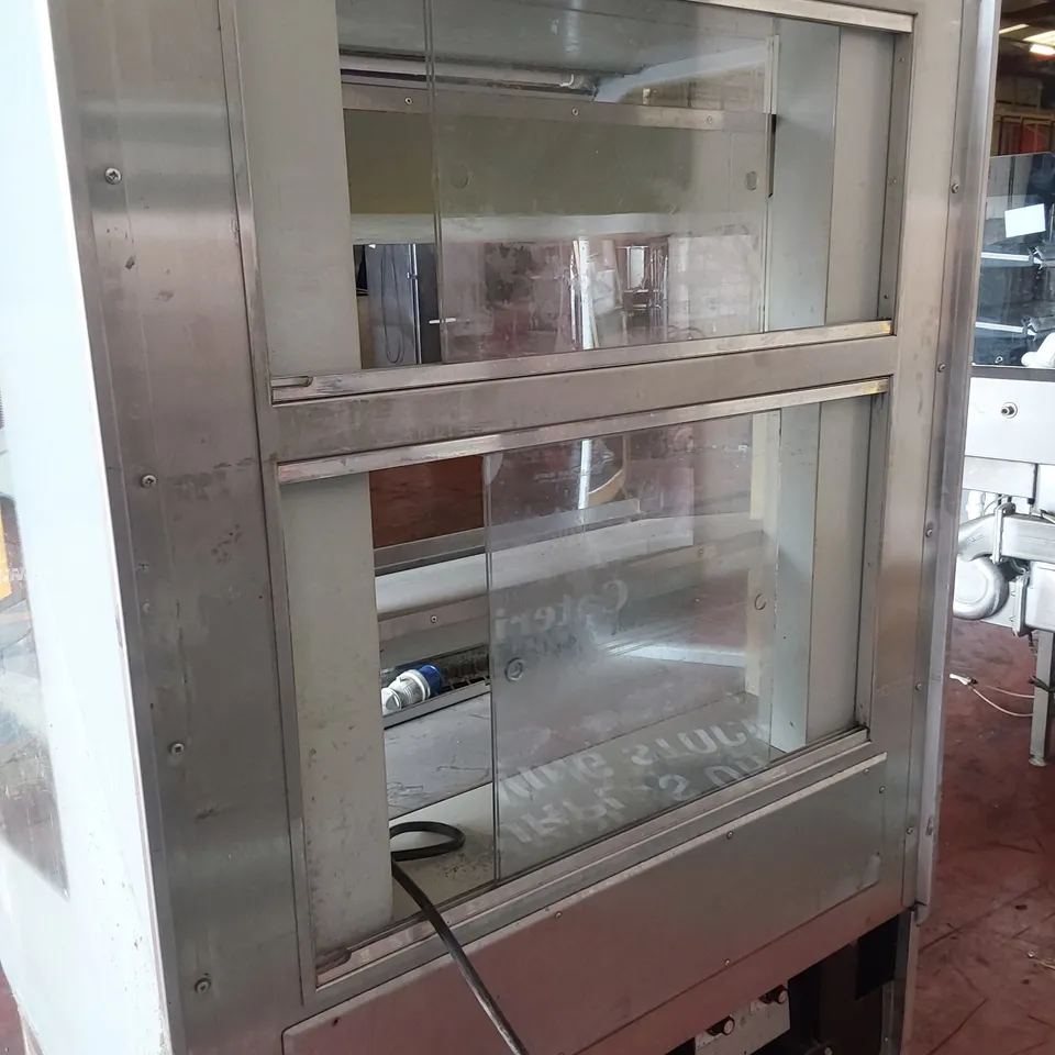 BKI HOT FOOD SELF SERVE UNIT WITH REAR DOORS MHC4