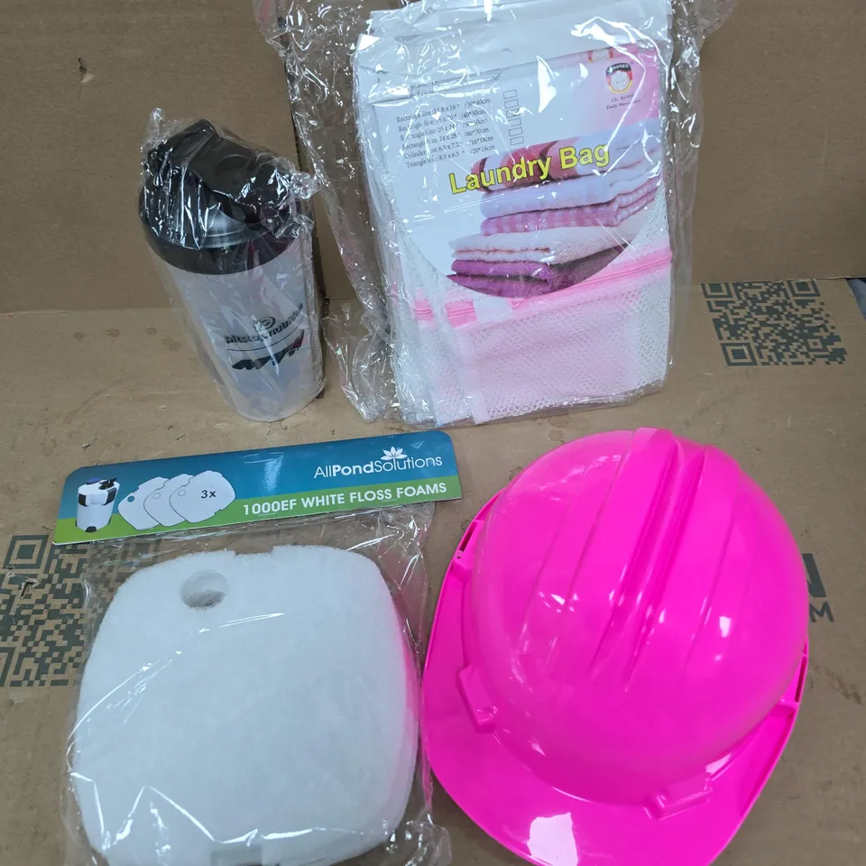 APPROXIMATELY 15 ASSORTED HOUSEHOLD PRODUCTS TO INCLUDE FRENCH PRESS, MAN CITY MUG, HOME DECOR ETC 