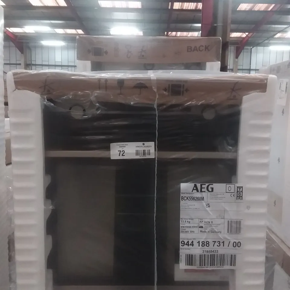 AEG BCK556260M OVEN RRP £650.00