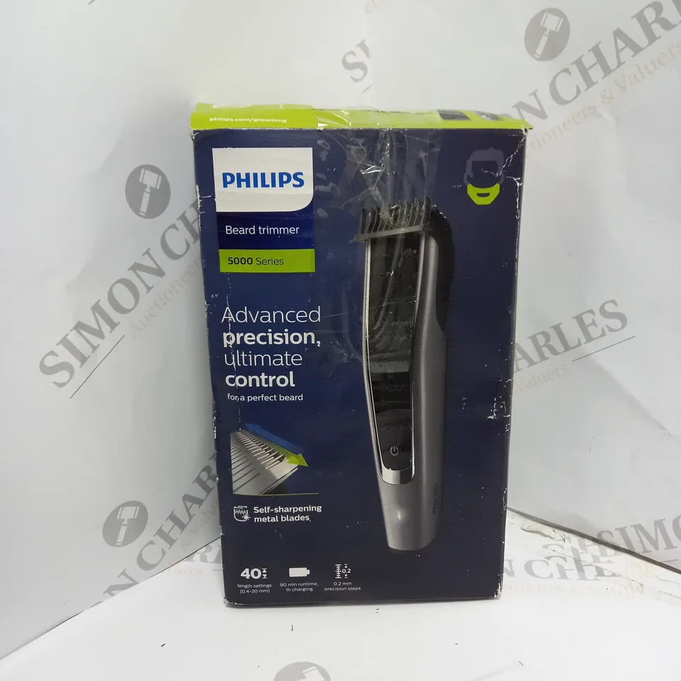 BOXED PHILIPS 5000 SERIES BEARD TRIMMER 