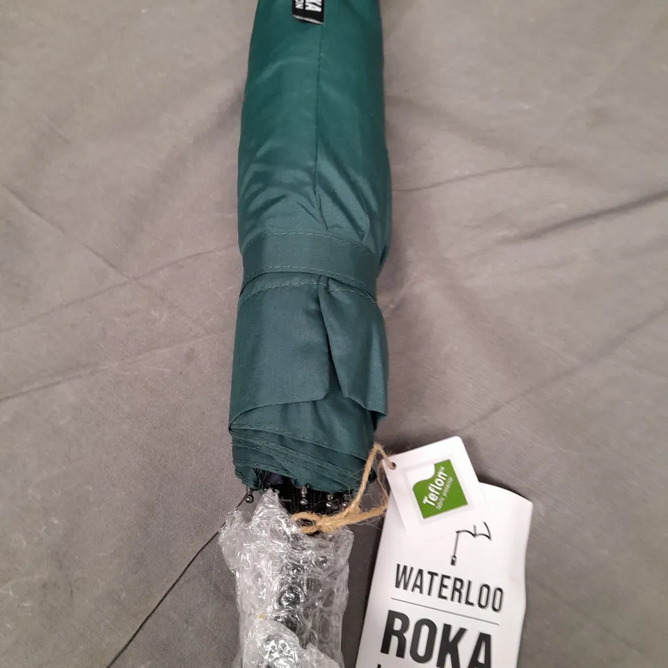 ROKA LONDON WATERLOO GREEN UMBRELLA