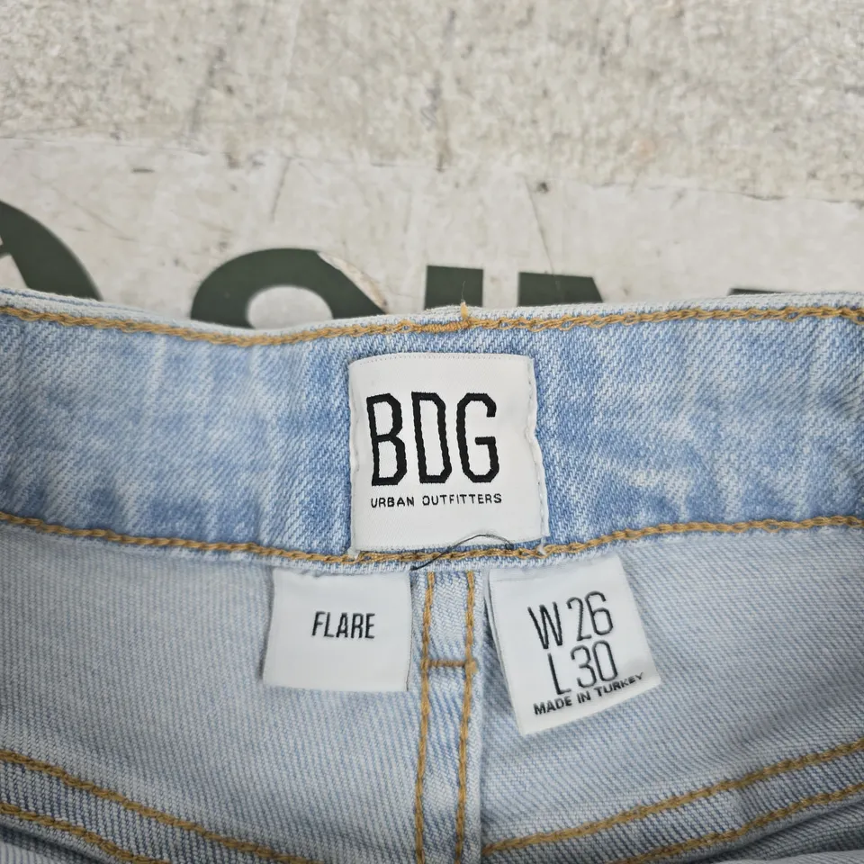 BDG URBAN OUTFITTERS JEANS – FLARE, UK 6 (W26 L30)